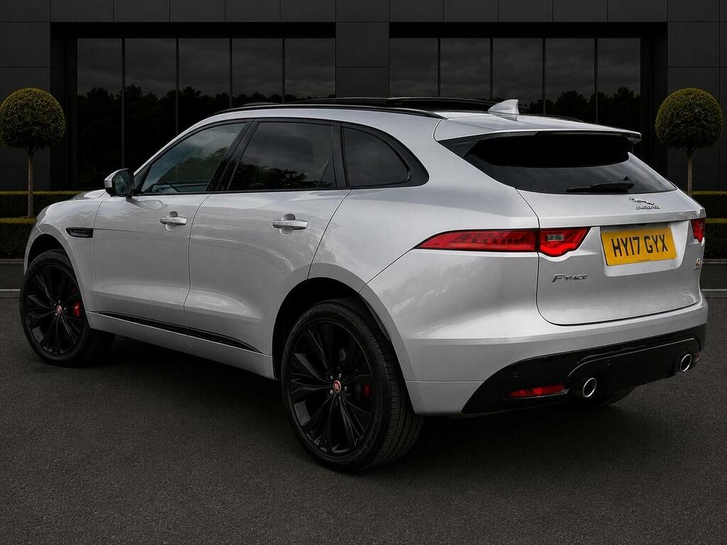 Jaguar F-Pace 3.0 D300 V6 S Awd Euro 6 Ss Silver #4