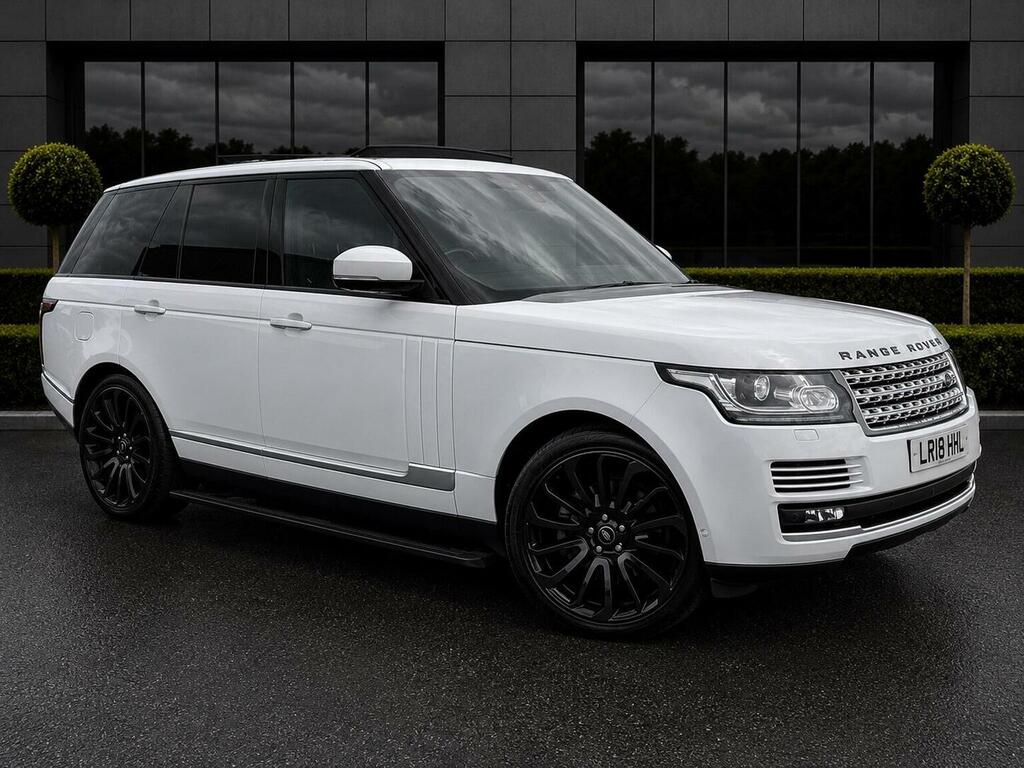 Land Rover Range Rover 3.0 Td V6 4Wd Euro 6 Ss White #4