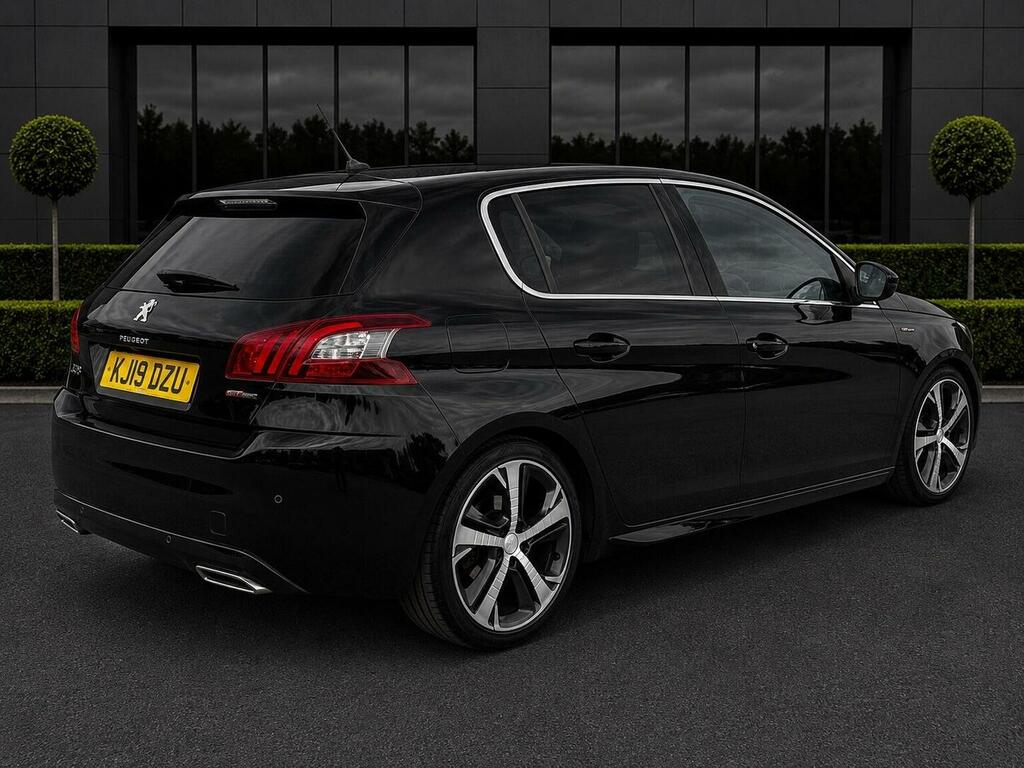 Peugeot 308 1.2 Puretech Gpf Gt Line Euro 6 Ss Black #4