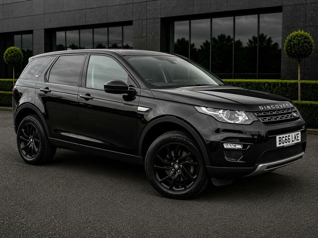 Land Rover Discovery Sport 2.0 Td4 Se Tech 4Wd Euro 6 Ss Black #3