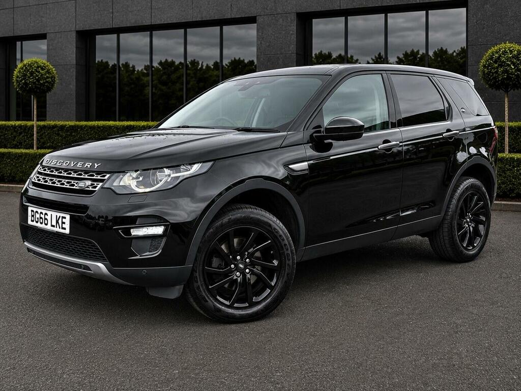 Land Rover Discovery Sport 2.0 Td4 Se Tech 4Wd Euro 6 Ss Black