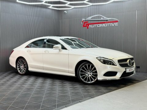 Mercedes-Benz CLS 2.1 Cls220 Bluetec White #3