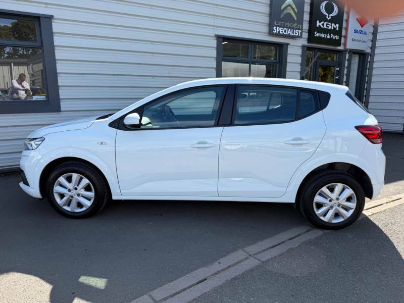 Dacia Sandero 1.0 Tce Comfort - 2022 72 White #3