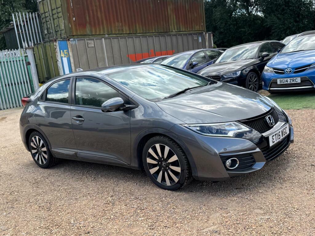 Honda Civic 1.4 I-vtec Se Plus Euro 6 S S Grey