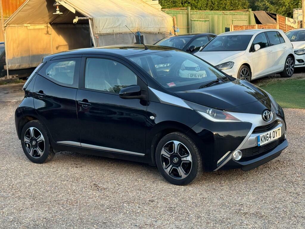 Toyota Aygo 1.0 Vvt-i X-clusiv Euro 5 KN64OYT Black #5