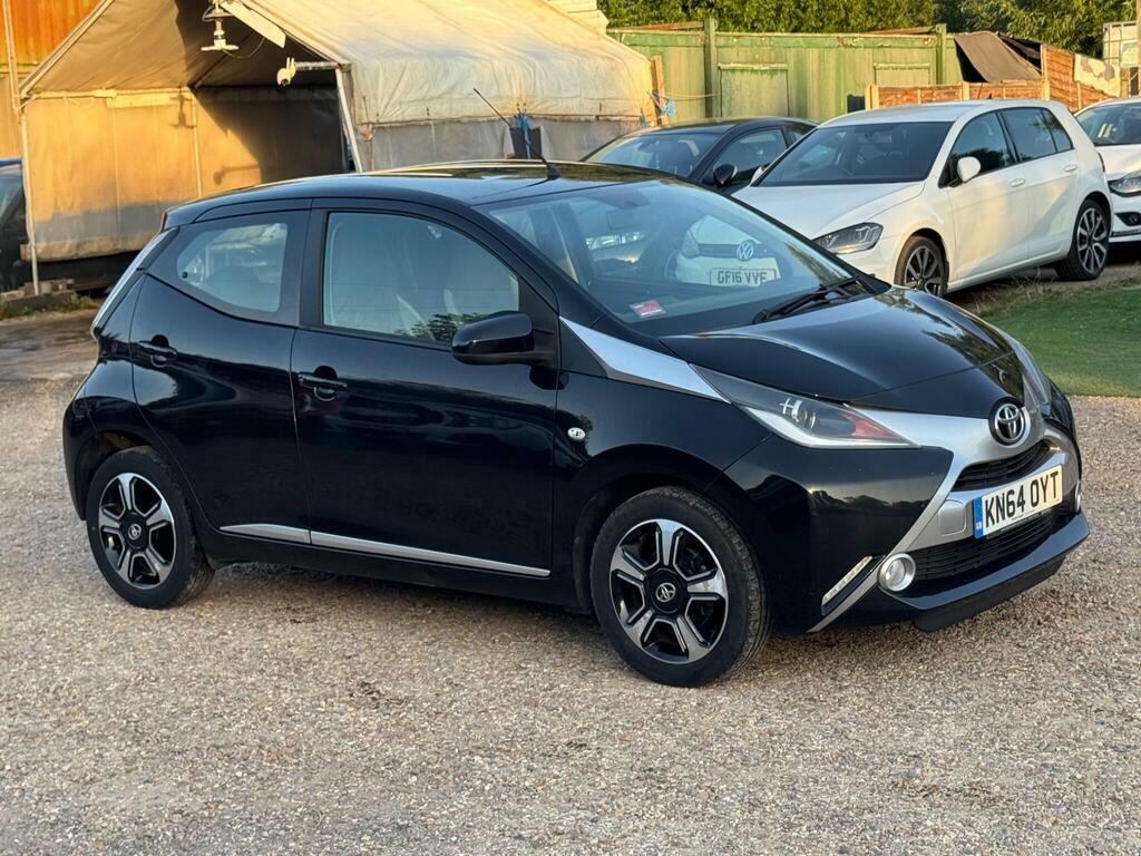 Toyota Aygo 1.0 Vvt-i X-clusiv Euro 5 KN64OYT Black #4