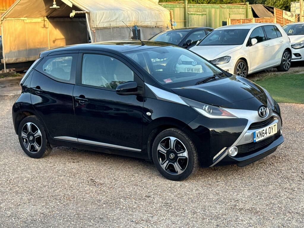 Toyota Aygo 1.0 Vvt-i X-clusiv Euro 5 KN64OYT Black #6