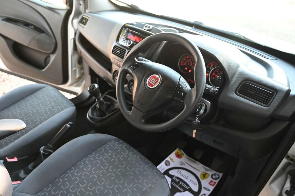 Fiat Doblo 1.3 Multijet II 95 Bhp 16V Swb Tecnico Edition A White #9