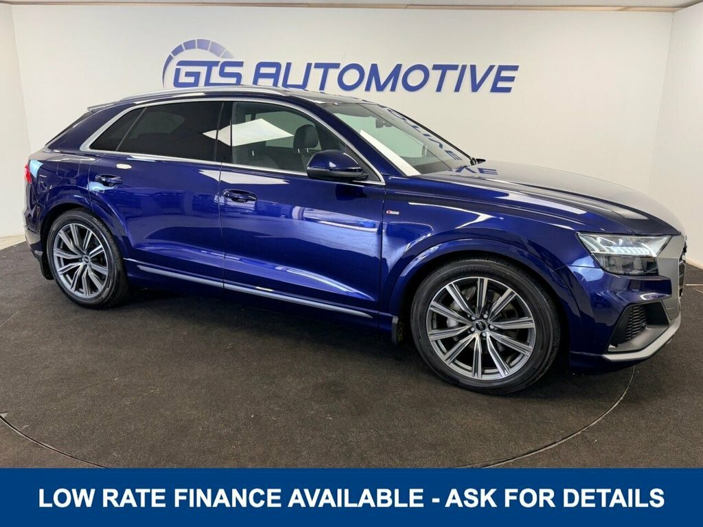 Audi Q8 Suv Blue