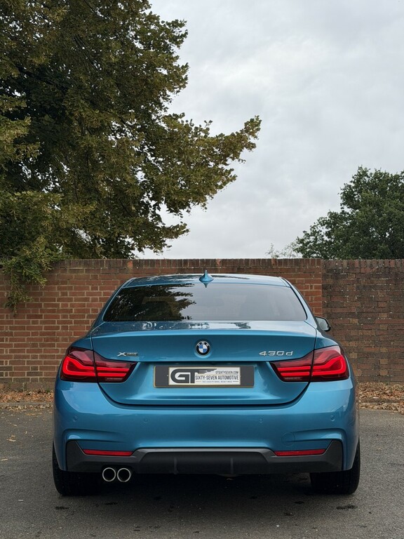 BMW 4 Series Gran Coupe 3.0 430D Xdrive M Sport Coupe Blue #6