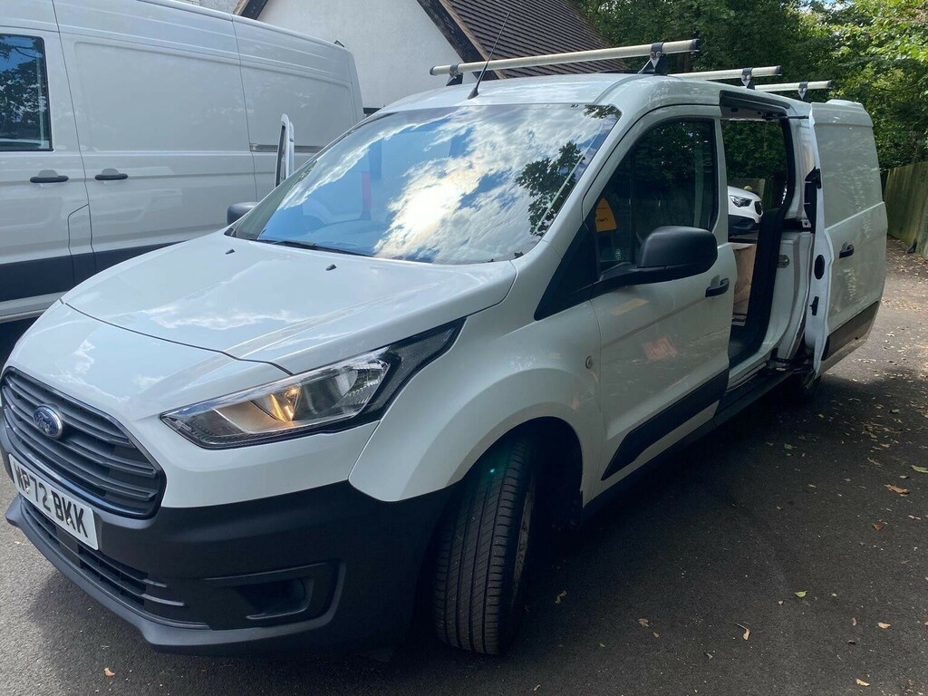 Ford Transit Connect Panel Van 1.5 230 Ecoblue Leader L2 Euro 6 Ss 5 WP72BKK White #4