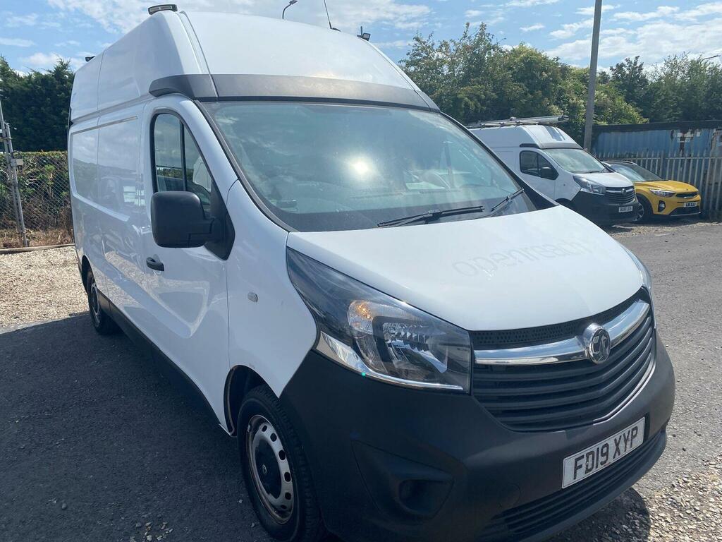 Vauxhall Vivaro 1.6 Cdti 2900 Biturbo Ecotec L2 H2 Euro 6 Ss White