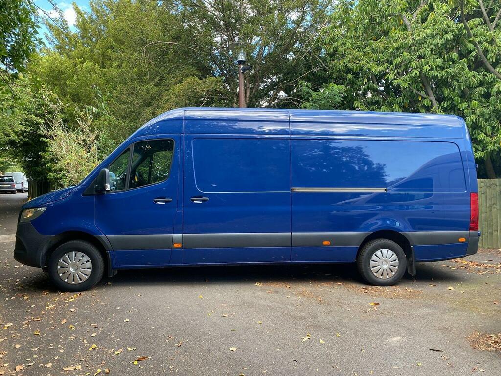 Mercedes-Benz Sprinter 2.0 317 Cdi Progressive Rwd L3 H2 Euro 6 Ss Blue #2