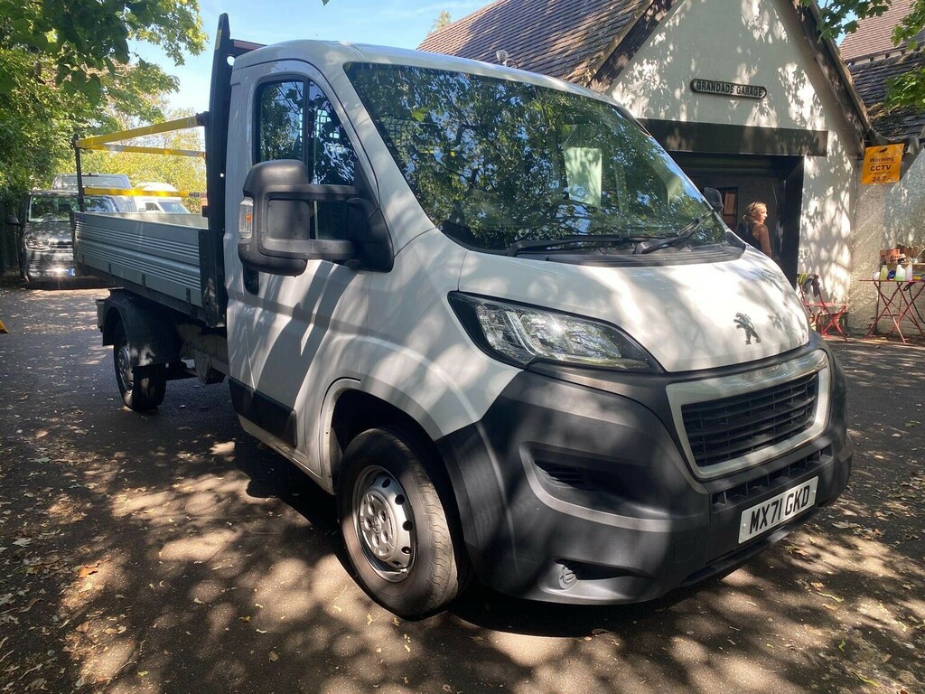 Peugeot Boxer Tipper 2.2 Bluehdi 335 Built For Business L2 Euro White #3