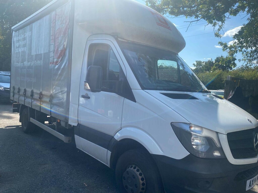 Mercedes-Benz Sprinter 2.1 516 Cdi Rwd L2 White #5