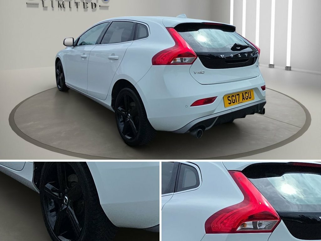 Volvo V40 Hatchback 2.0 T3 R-design Euro 6 Ss 20161 Silver #17