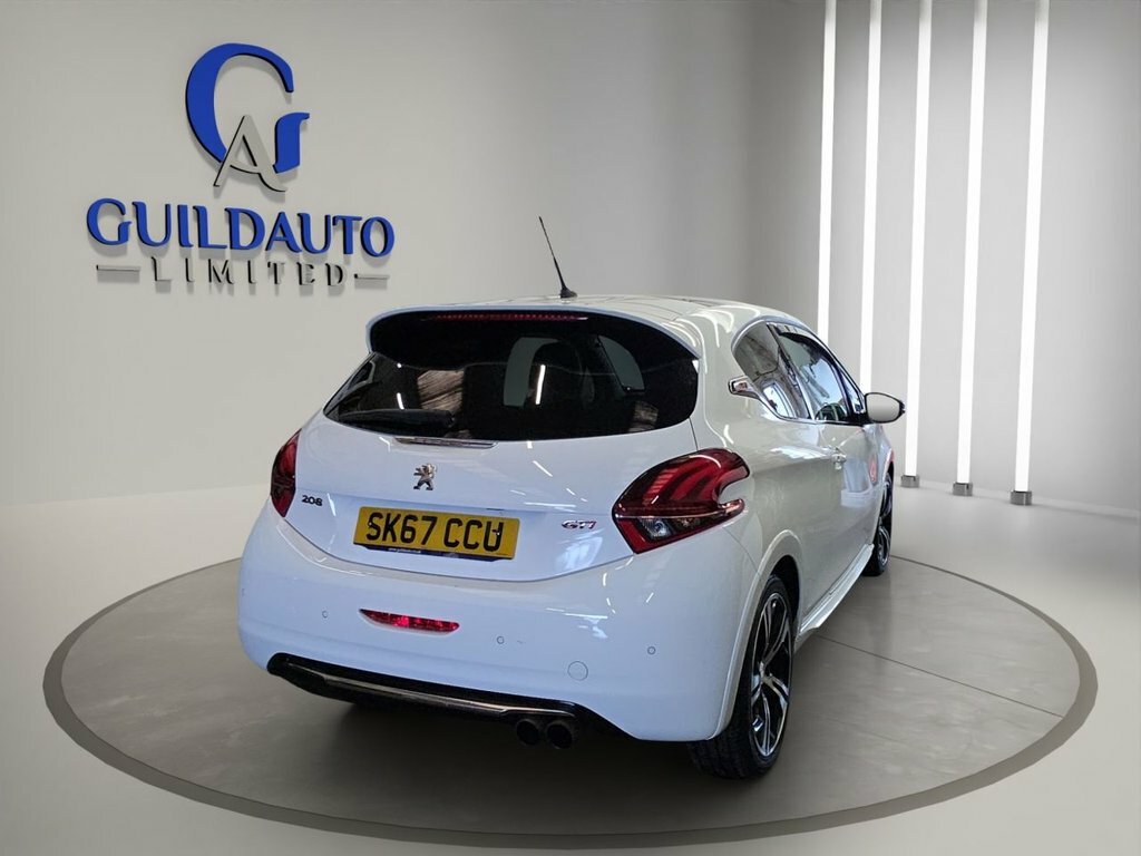 Peugeot 208 1.6L Gti Prestige White #6