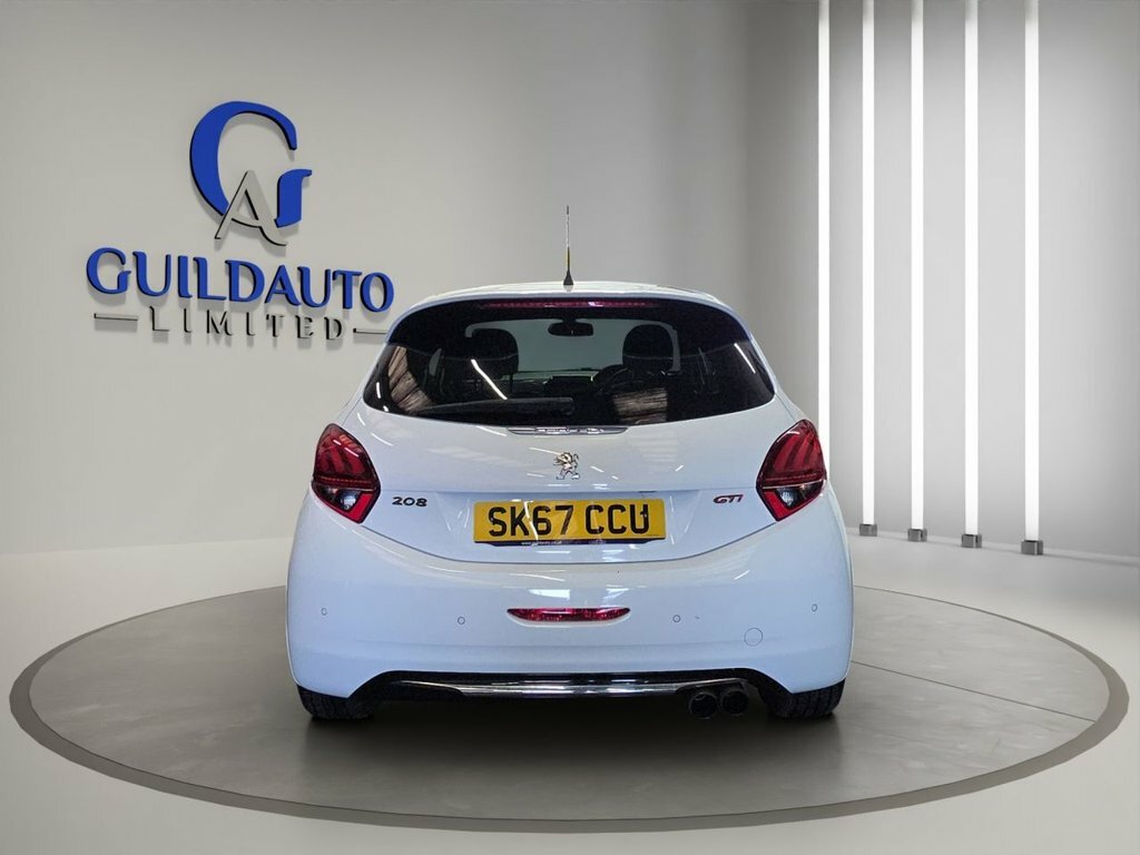 Peugeot 208 1.6L Gti Prestige White #5