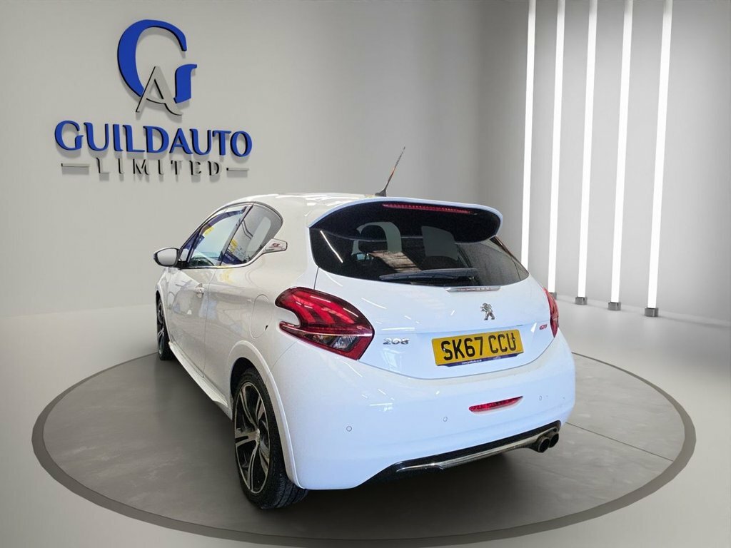 Peugeot 208 1.6L Gti Prestige White #4