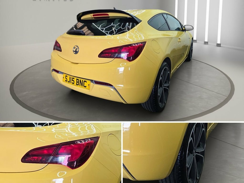 Vauxhall Astra GTC 1.4L Limited Edition Yellow #5