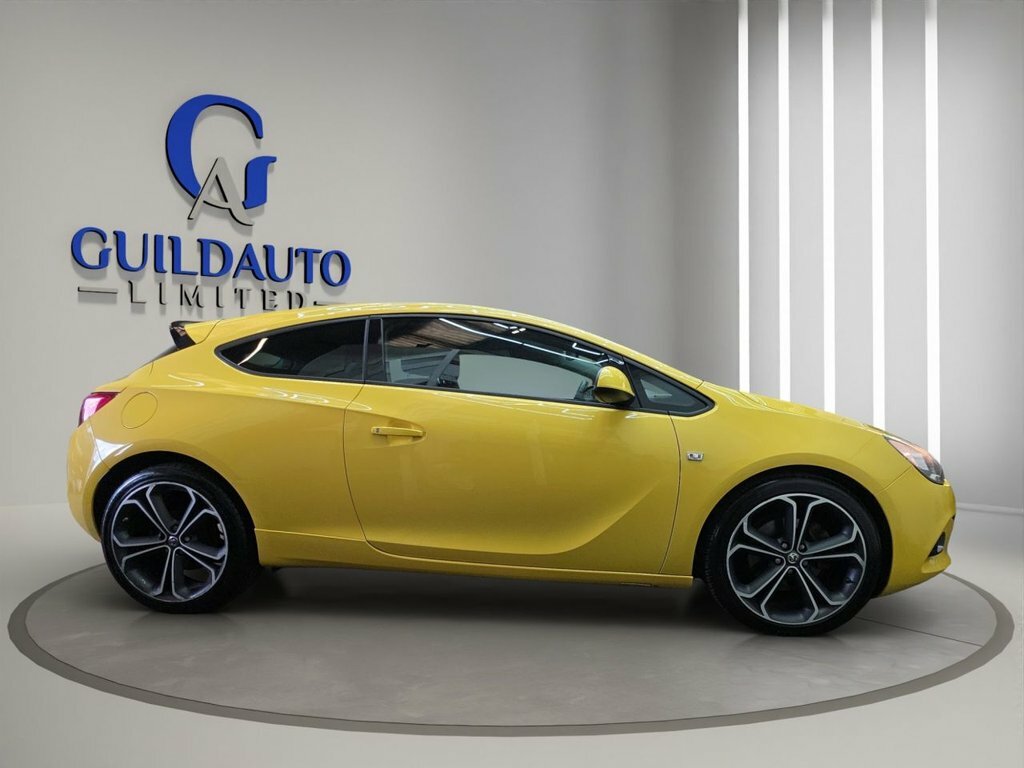 Vauxhall Astra GTC 1.4L Limited Edition Yellow