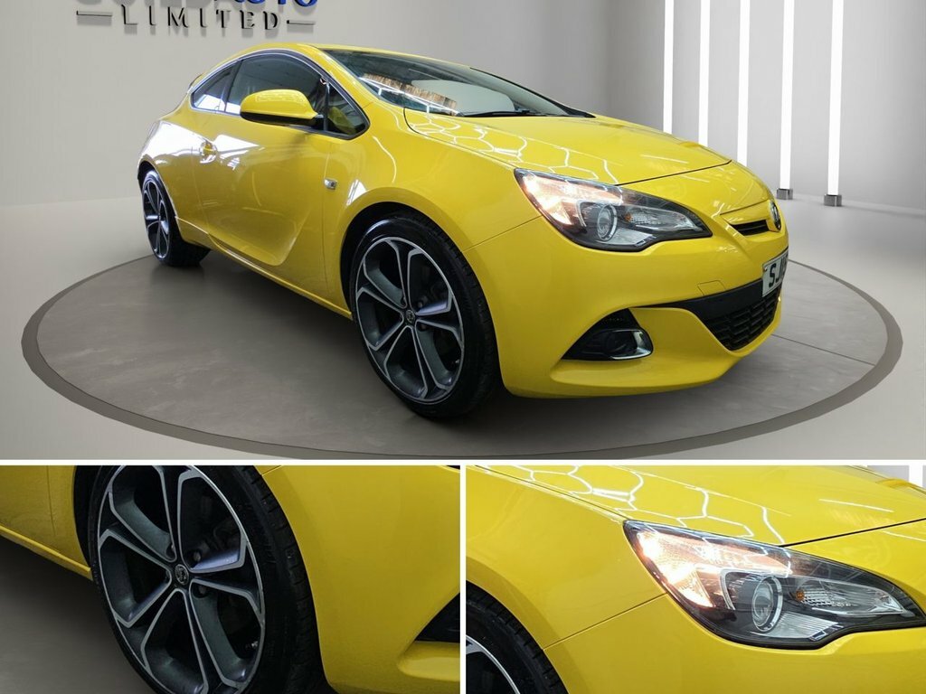 Vauxhall Astra GTC 1.4L Limited Edition Yellow #4