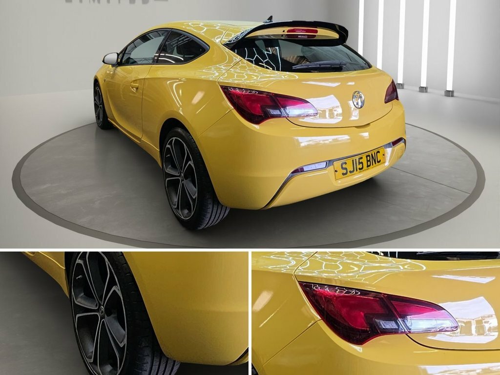 Vauxhall Astra GTC 1.4L Limited Edition Yellow #6