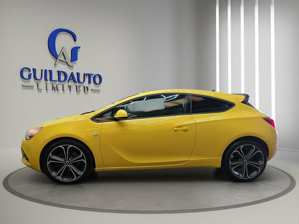 Vauxhall Astra GTC 1.4L Limited Edition Yellow #2