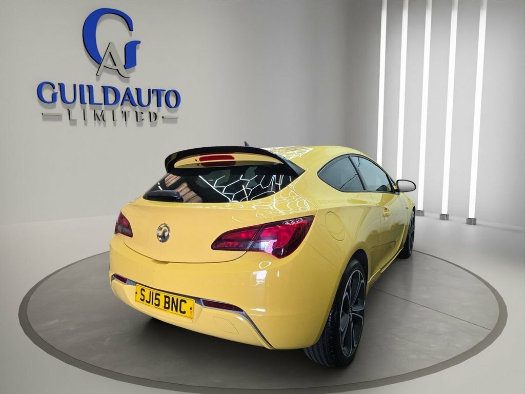 Vauxhall Astra GTC 1.4L Limited Edition Yellow #3
