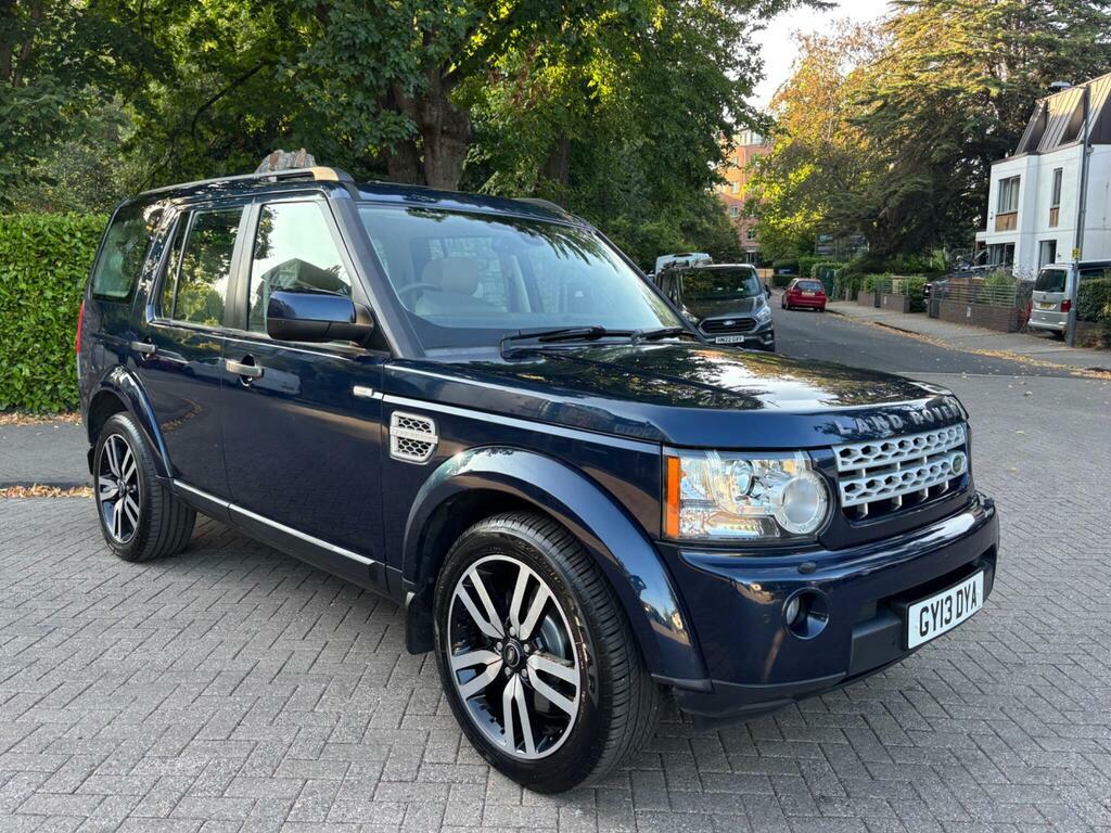 Land Rover Discovery 4 3.0 Sd V6 Hse Luxury Suv GY13DYA Blue