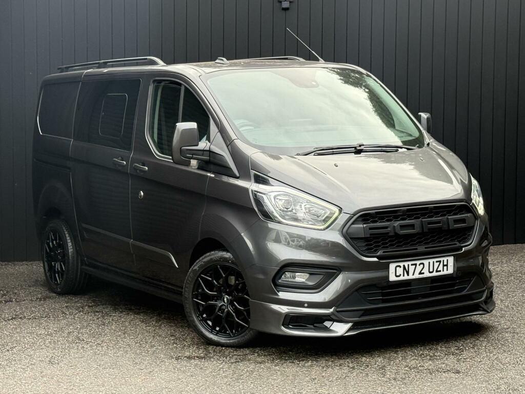 Ford Transit Custom 2.0 130Ps G-sport Ecoblue Limited Crew Van Double Grey