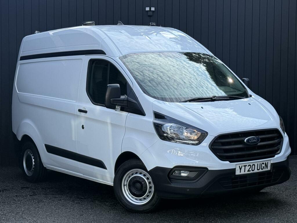 Ford Transit Custom 2.0 105Ps Ecoblue Panel Van Swb White
