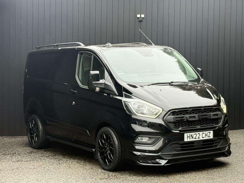 Ford Transit Custom 2.0 130Ps G-sport Ecoblue Limited Panel Van Swb L1 HN22CHZ Black #4