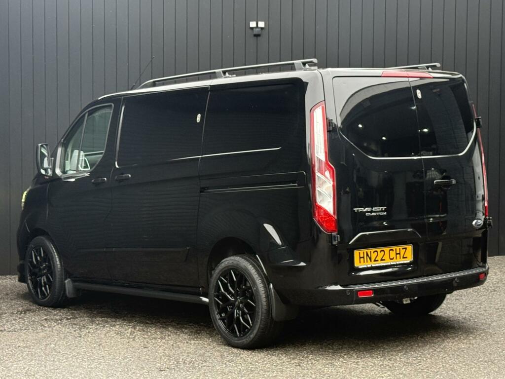 Ford Transit Custom 2.0 130Ps G-sport Ecoblue Limited Panel Van Swb L1 HN22CHZ Black #3