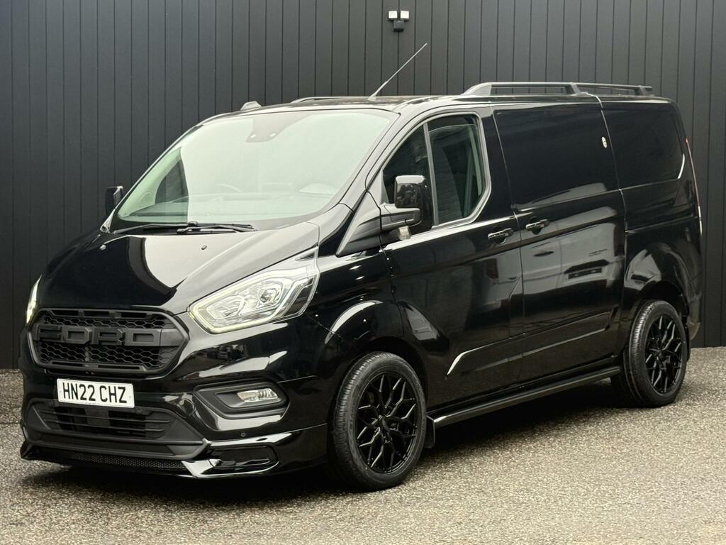 Ford Transit Custom 2.0 130Ps G-sport Ecoblue Limited Panel Van Swb L1 HN22CHZ Black #6
