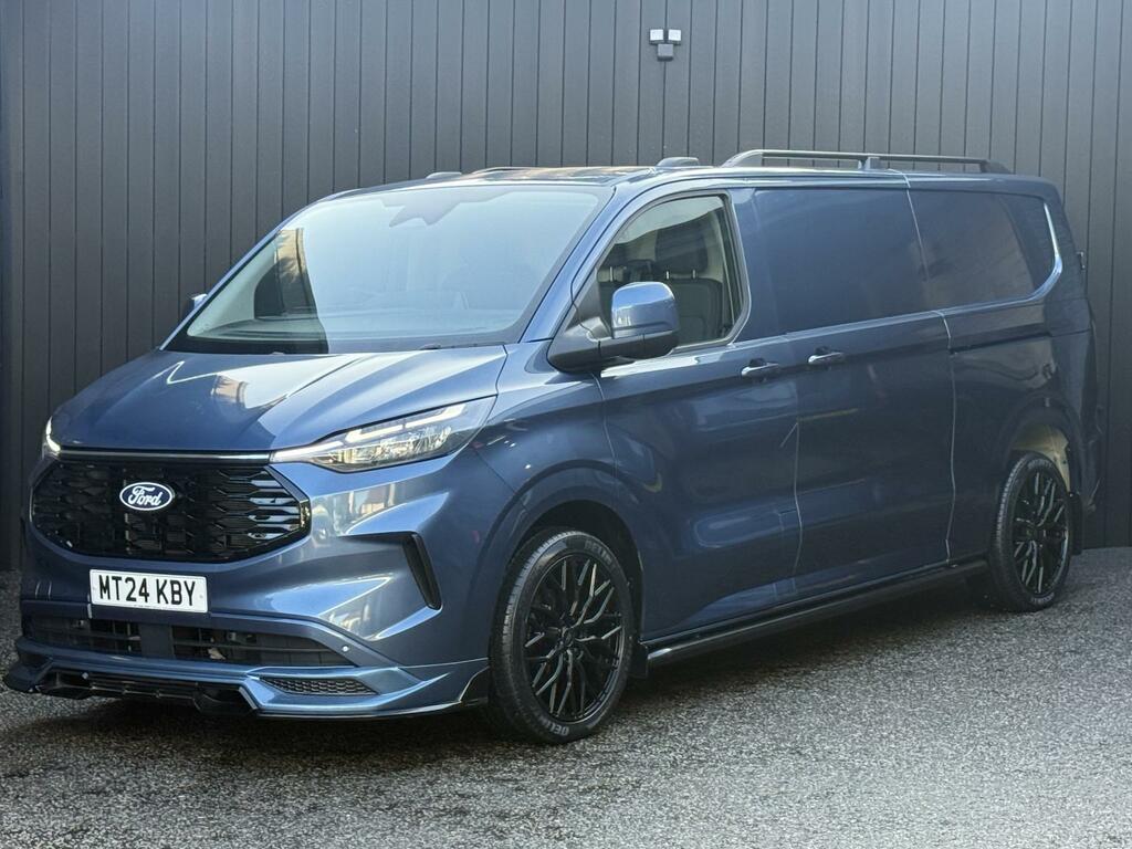 Ford Transit Custom 2.0 136Ps G-sport Ecoblue Limited Panel Van Lwb L2 MT24KBY Blue #6