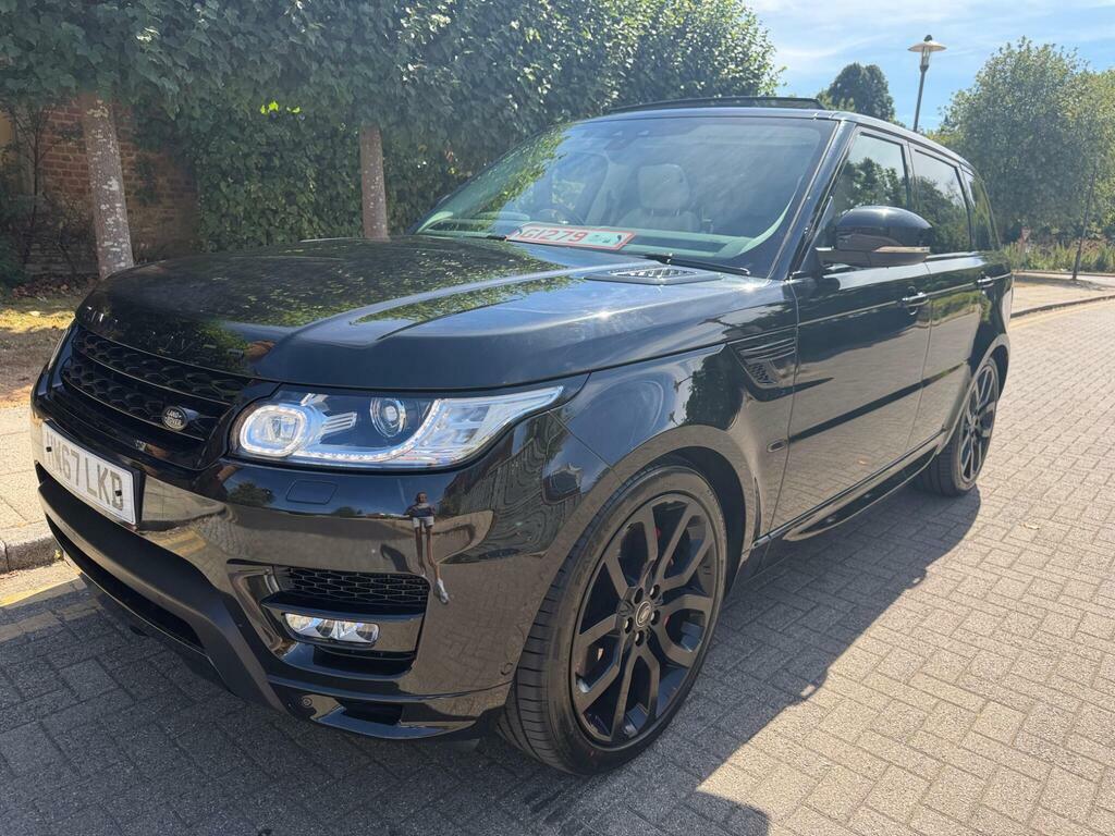 Land Rover Range Rover Sport 5.0 V8 Sc Svr Black #8