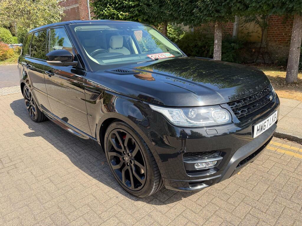 Land Rover Range Rover Sport 5.0 V8 Sc Svr Black #9