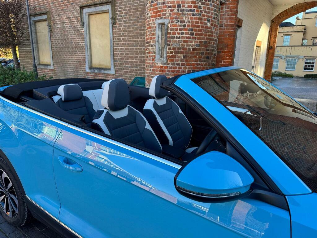 Volkswagen T-Roc 1.5 Tsi Style Convertible FA23KNG Blue #3