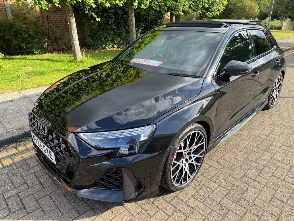 Audi RS3 2.5 Tfsi Carbon Vorsprung Sportback S Tronic Quatt Black #4