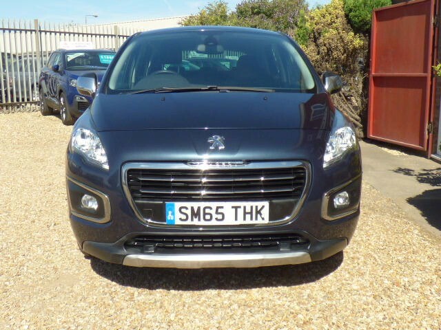 Peugeot 3008 Suv 1.6 Bluehdi Active, 20 Road Tax, Service Hist SM65THK Blue #3