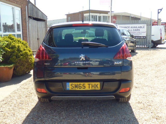 Peugeot 3008 Suv 1.6 Bluehdi Active, 20 Road Tax, Service Hist SM65THK Blue #5