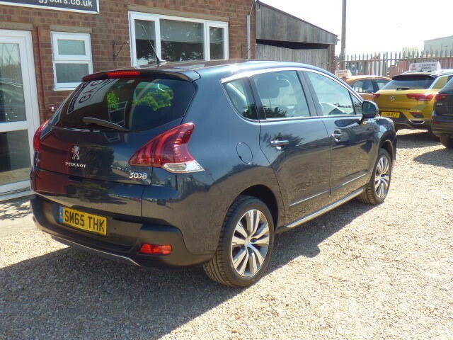 Peugeot 3008 Suv 1.6 Bluehdi Active, 20 Road Tax, Service Hist SM65THK Blue #4