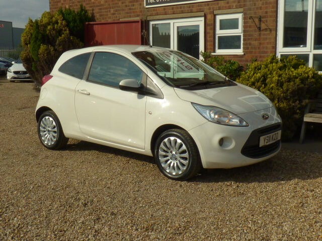 Ford KA 1.2 Zetec, Only 51,000 Miles, 35 Tax, Low Insuran White