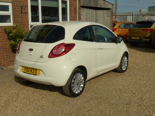 Ford KA 1.2 Zetec, Only 51,000 Miles, 35 Tax, Low Insuran White #4