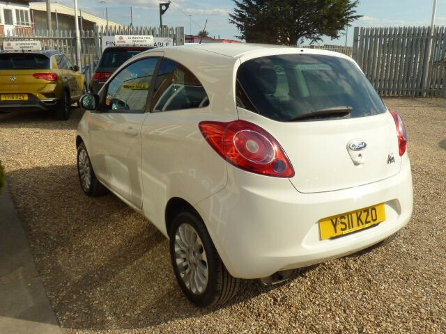 Ford KA 1.2 Zetec, Only 51,000 Miles, 35 Tax, Low Insuran White #6