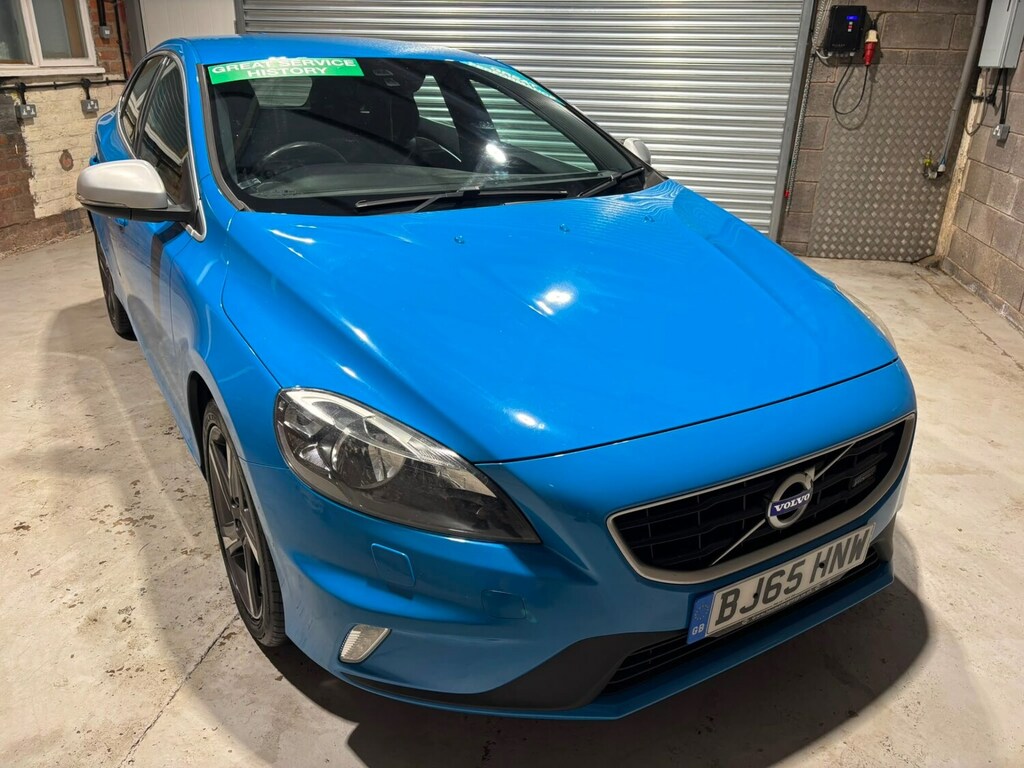 Volvo V40 T2 122 R Design Blue #3