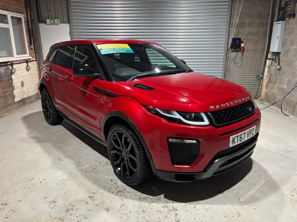 Land Rover Range Rover Evoque 2.0 Td4 Hse Dynamic Red