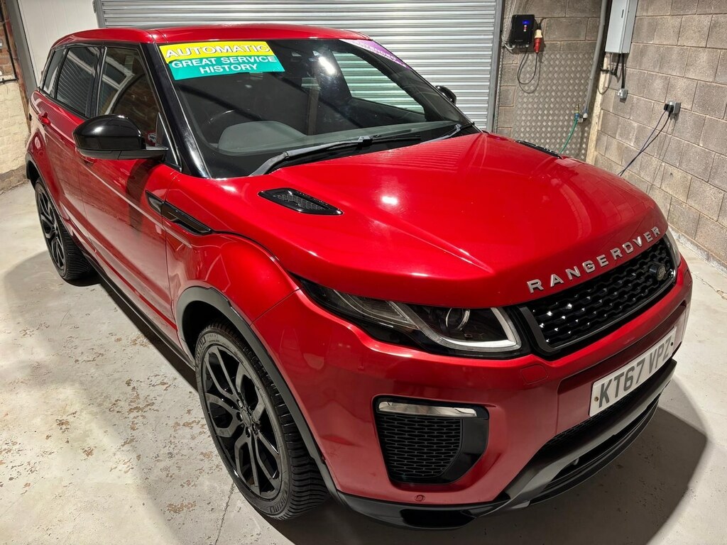 Land Rover Range Rover Evoque 2.0 Td4 Hse Dynamic Red #4