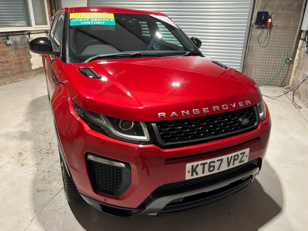Land Rover Range Rover Evoque 2.0 Td4 Hse Dynamic Red #3